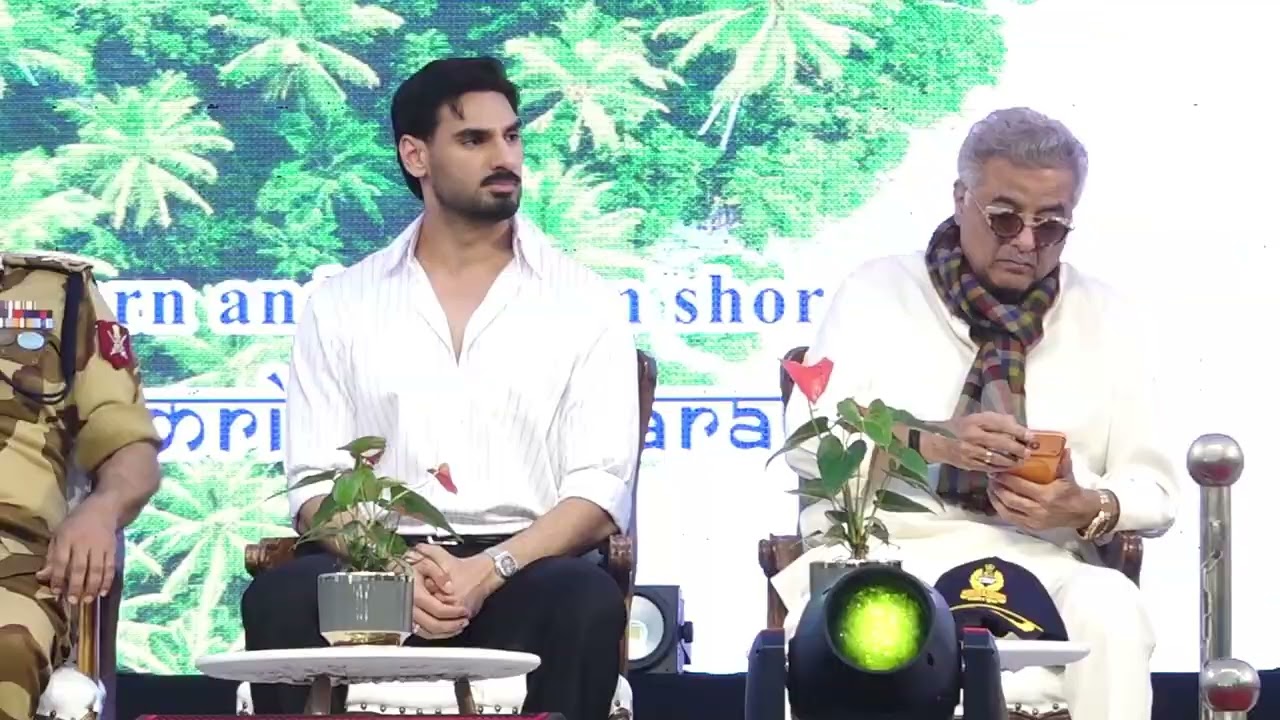 Ахан Шетти, Бони Капур и другие на 2-м ежегодном прибрежном велопробеге CISF Vande Mataram Coasta...