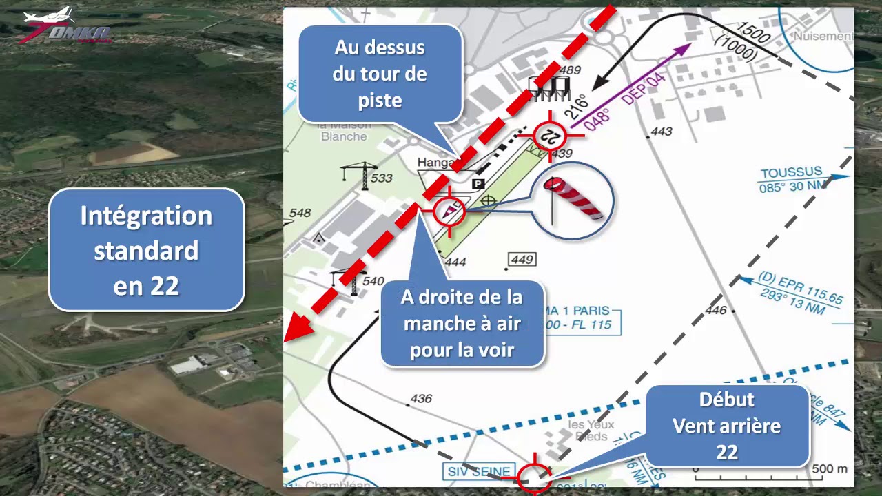 Intégration standard sur un terrain de la région parisienne