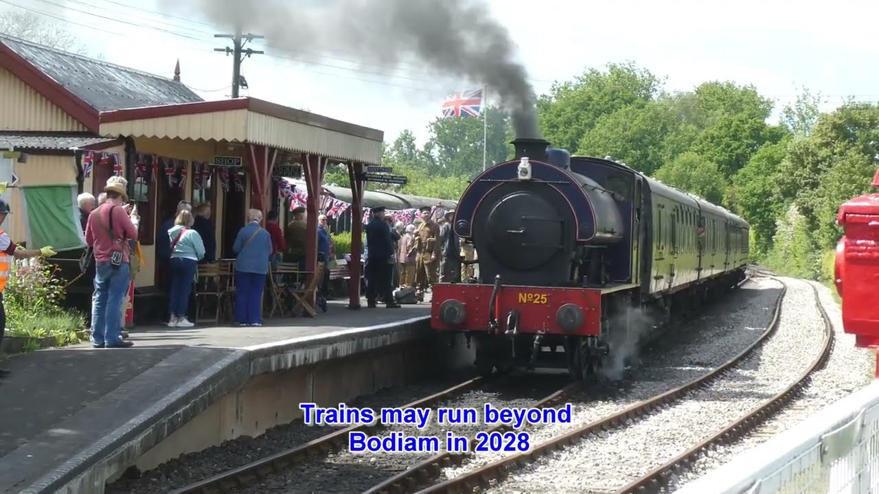 Boogies Trains at: The K&ESR - 17 May, 2025 - Part Two
