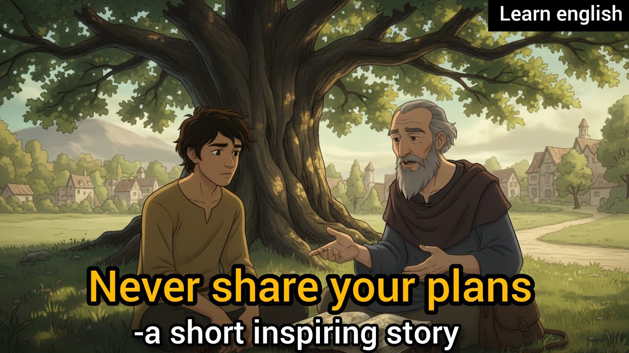 Never share your plans l Learn English l English Story 