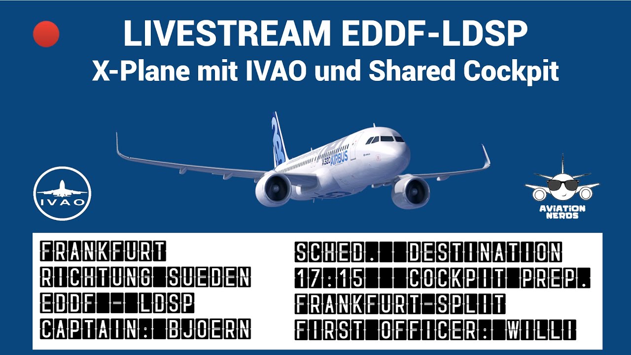 LIVE! 🔴  EDDF-LDSP und MCDU Details! Frankfurt-Split mit SmartCopilot und TOLISS A321