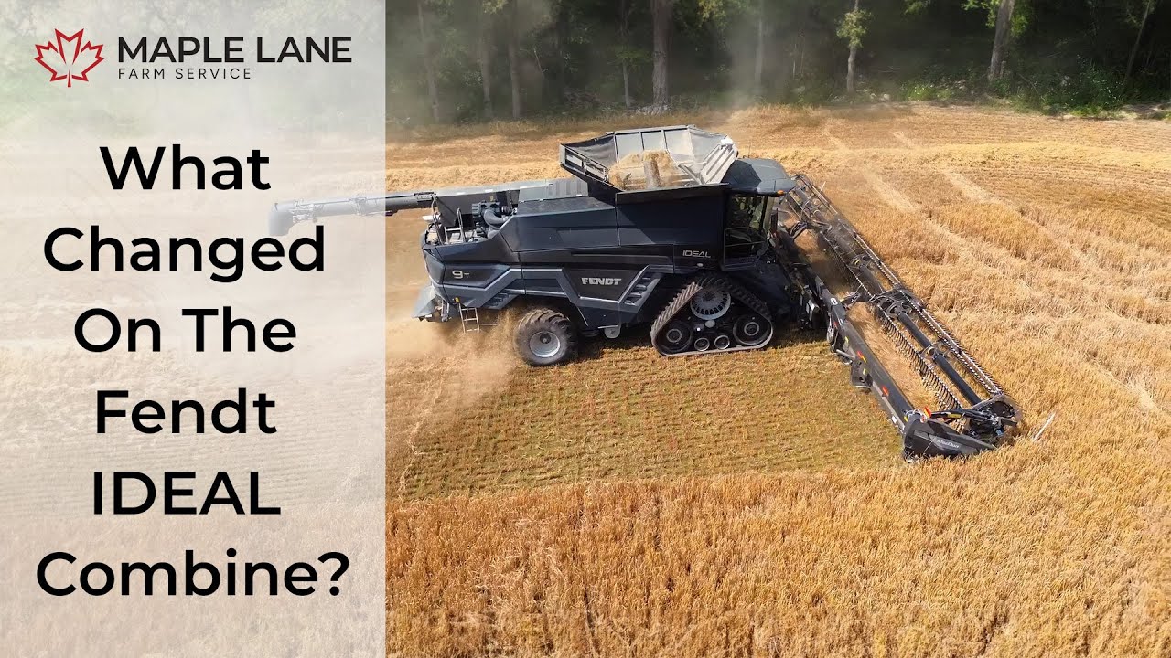Что изменилось в комбайне Fendt IDEAL?