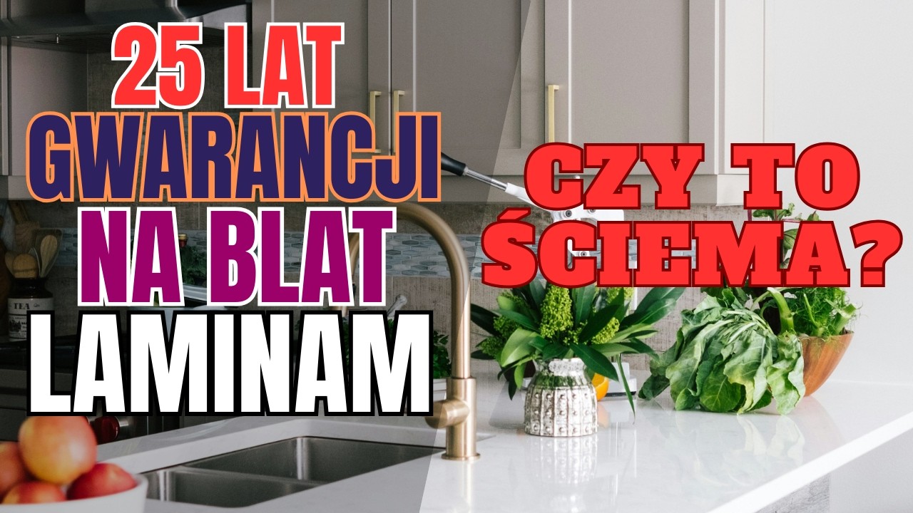 Czy Laminam Naprawdę Oferuje 25 Lat Gwarancji na Blaty Kuchenne? 🔍 Sprawdzam!