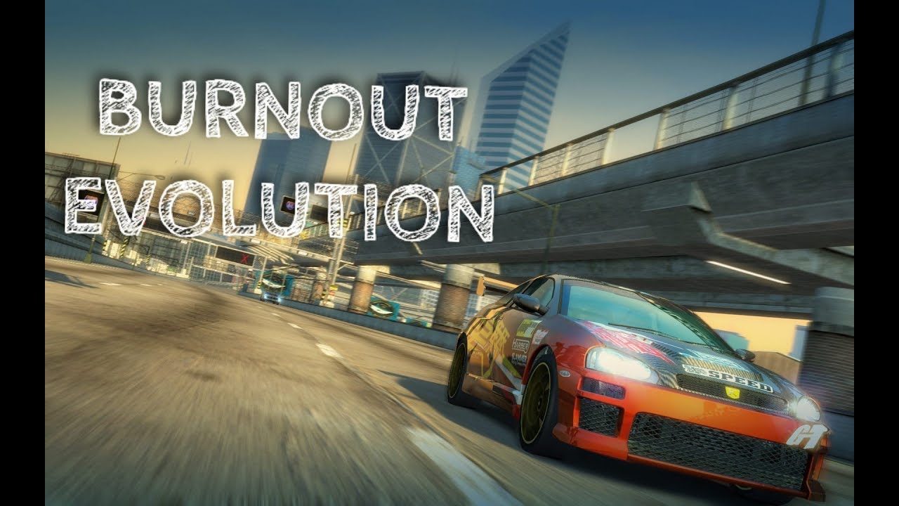 evolution of burnout games (2001 - 2018)