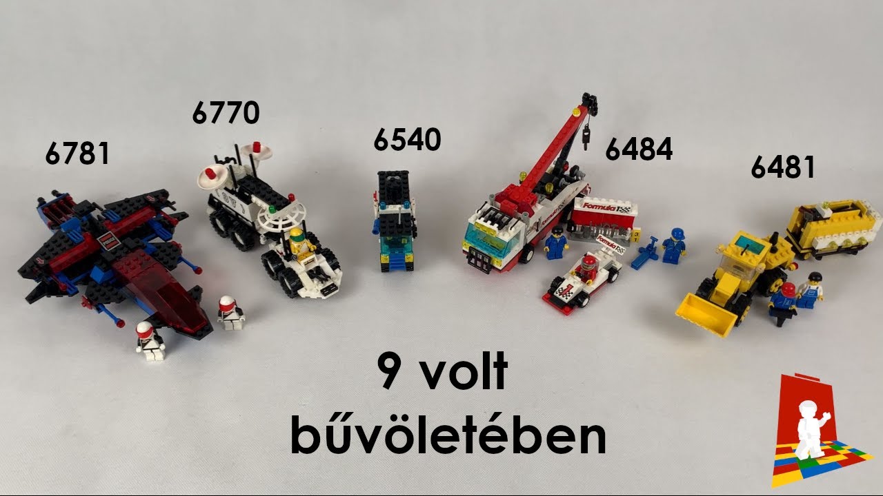 Hétfői bemutató - 9 volt bűvöletében - Lego City & Space 9V system