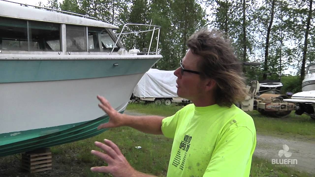 Bluefin's Second Electric Boat Project - A 30ft Tollycraft Sport-fisher Cruiser