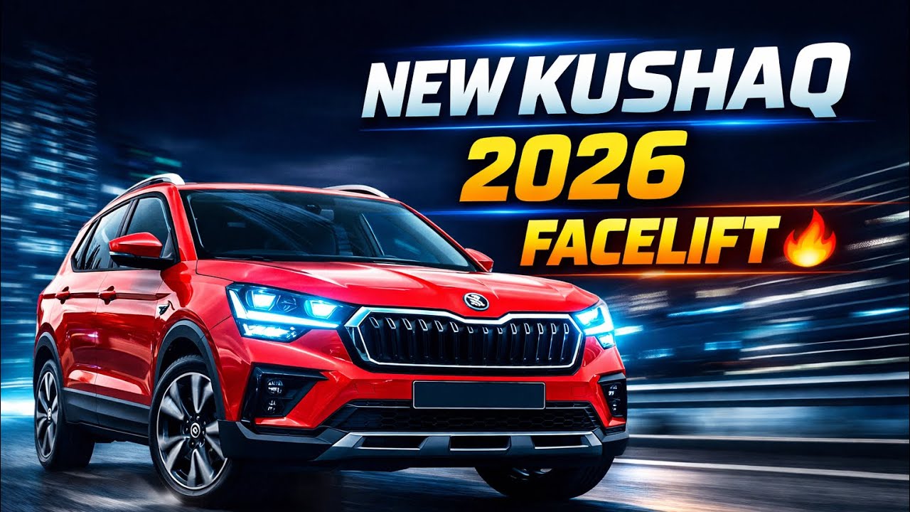 2026 Škoda Kushaq Facelift Full Review | New Design, Interior, Features, Mileage & Price