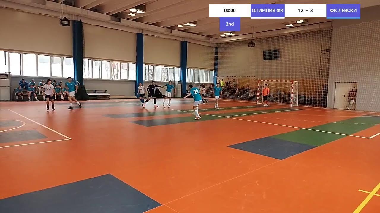 Футзал U15
ОЛИМПИЯ ФК VS ФК ЛЕВСКИ