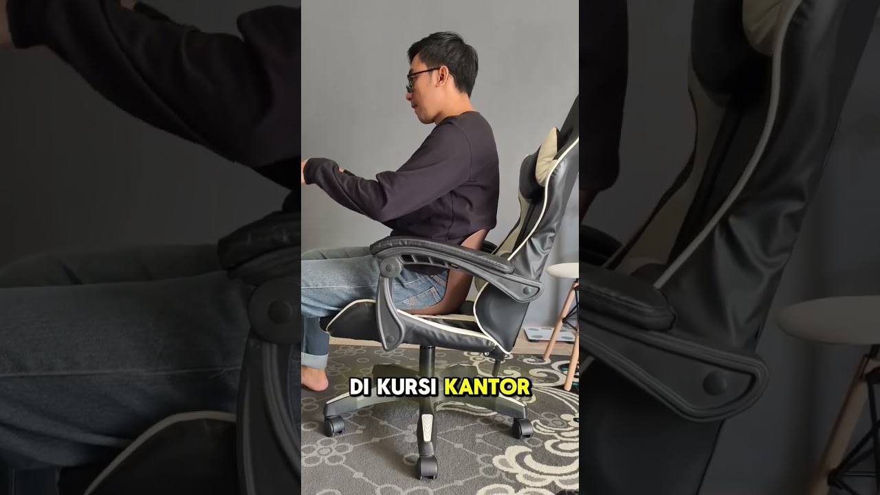 Gamers & Programmer Wajib Pakai Kursi Ini #curblechair #shorts