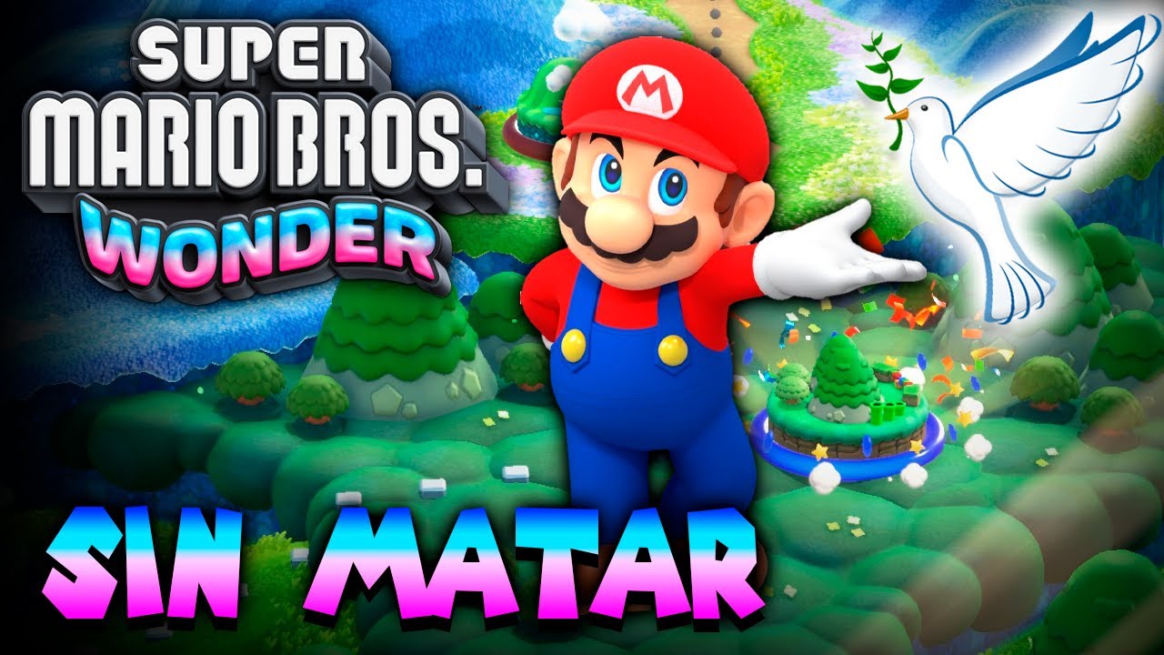&iexcl;GLITCH! &iquest;Es posible terminar Super Mario Bros. Wonder PACIFISTA? (Sin Matar)