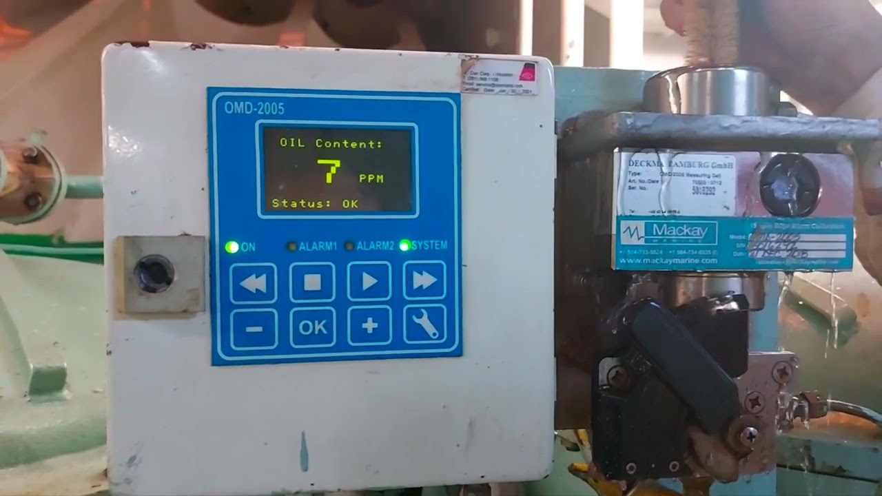 OWS 15 PPM Alarm testing & Simulation OMD-2005 | Electrical Rohit