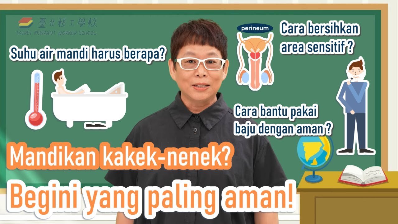 Sulit memandikan lansia💦 Pelajari cara yang aman dan nyaman di sini!🛀