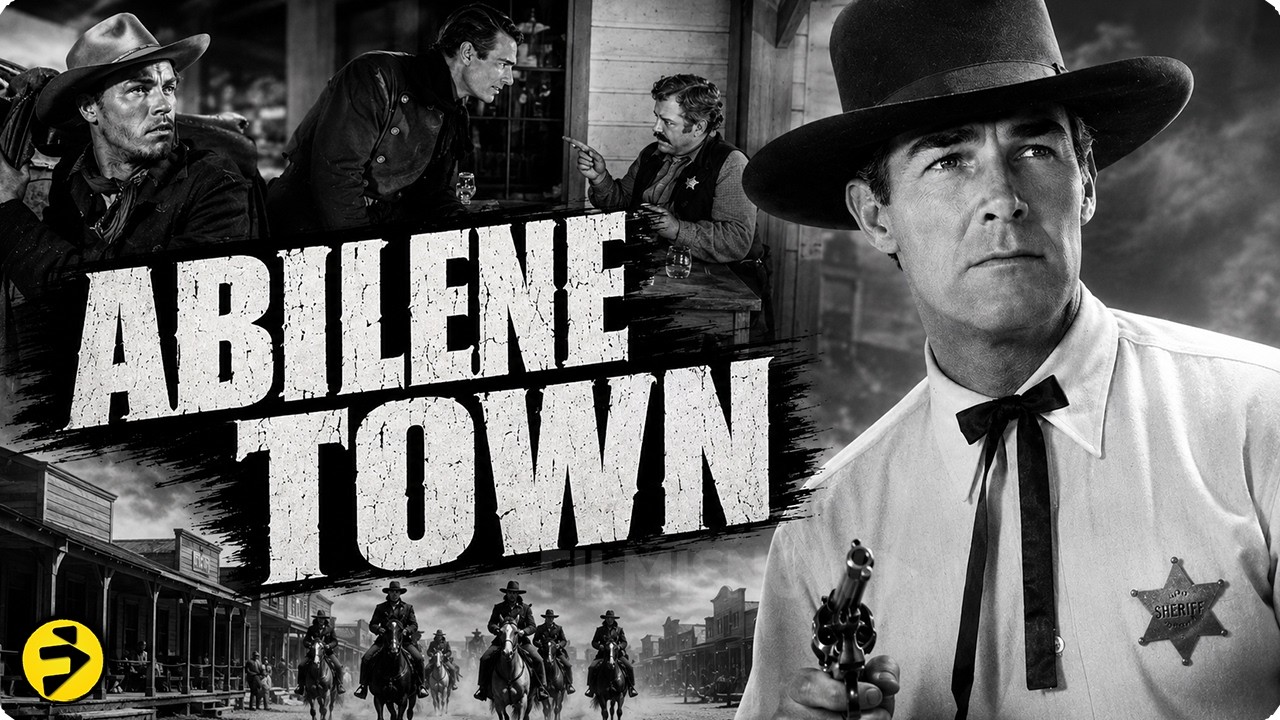 Randolph Scott vs a Lawless Frontier Town | Classic Western | Full Movie