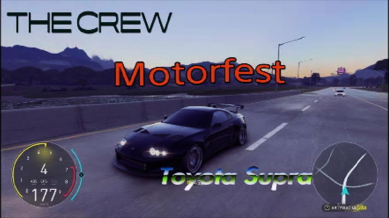 The crew Motorfest PS5 Supra