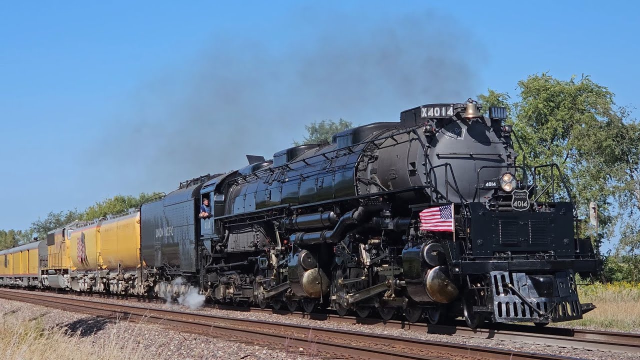 4014 The Union Pacific Big Boy Visits Chicago!