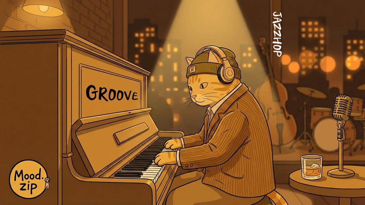 Playlist | 도입부부터 빠져드는 세련된 카페 무드 그루브 ✨ | JAZZHOP · GROOVE |  매장음악 · 카페 · 작업 · 집중 · 노동요