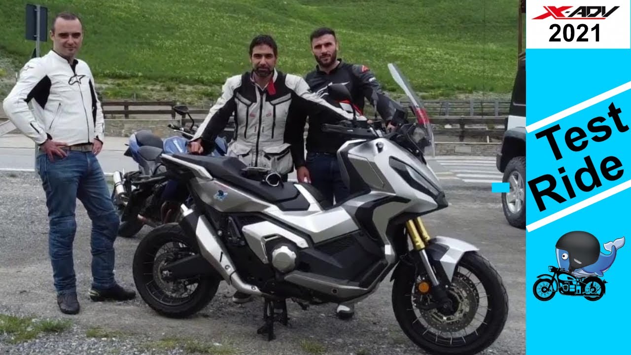 Honda Xadv 2021 Test Ride sulle montagne olimpiche
