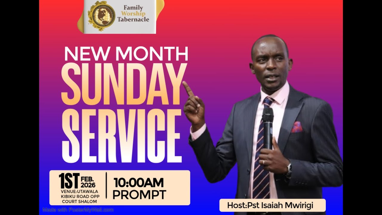 1st Sunday Service - Feb 2026 - by Pst  Isaiah