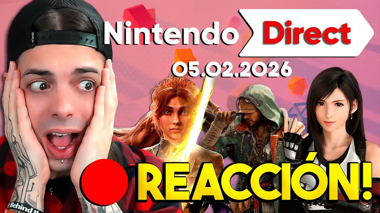 🔴 ¡NINTENDO DIRECT 2026! 😱 Reaccionando en DIRECTO a una avalancha de juegos!