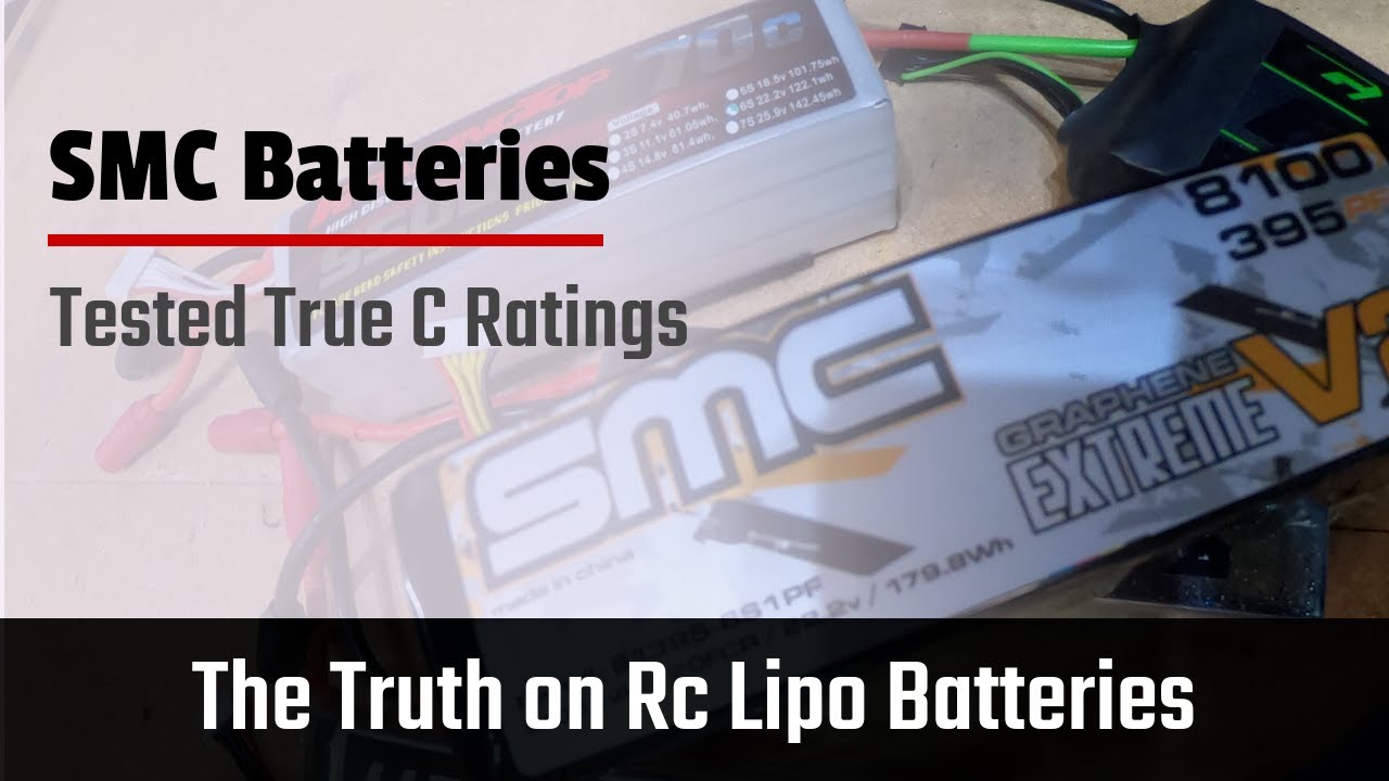 The Lipo Battery Truth, SMC Packs Testing at the Top of the Market for Your RC Model