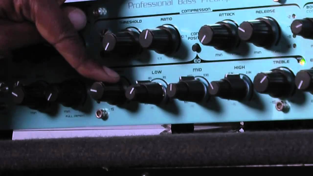 SWR Marcus Miller Preamp Part 2 - EQ Overview