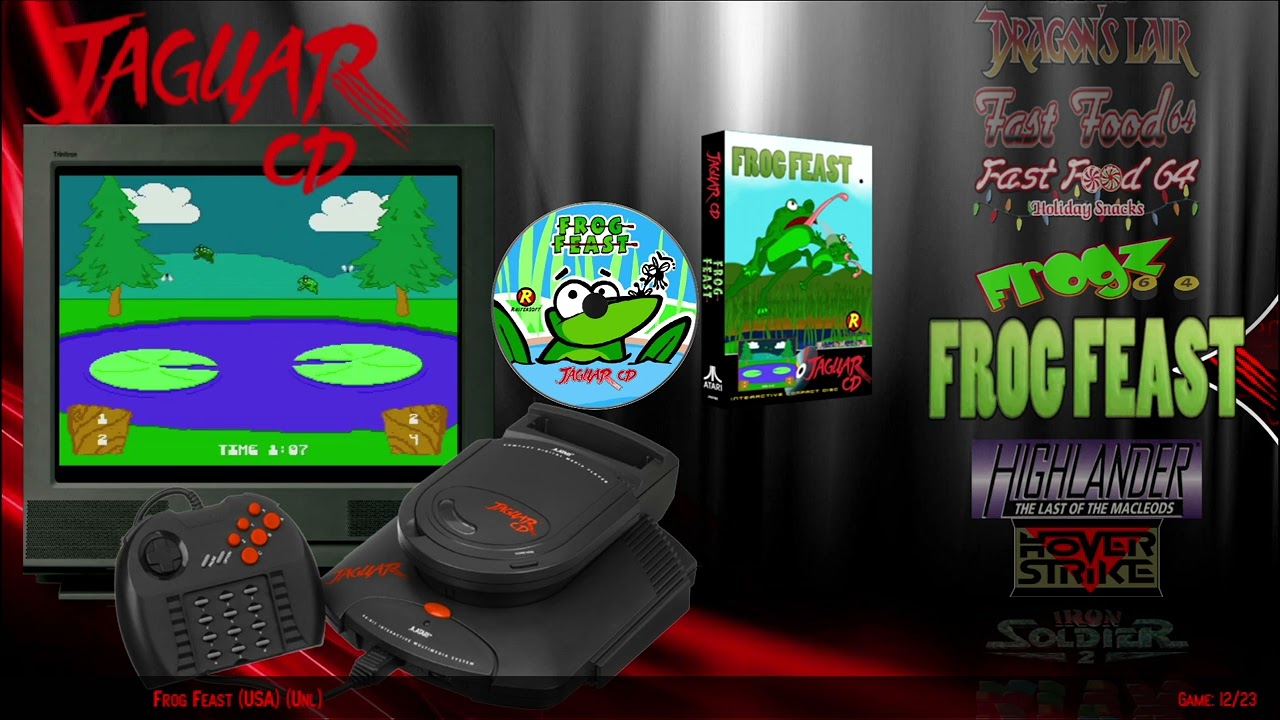 🕹🎮All Atari Jaguar CD games🎮🕹