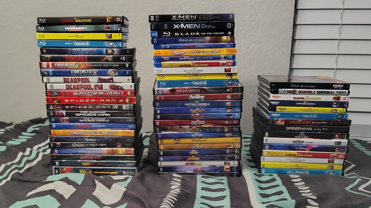 My marvel movies collection 