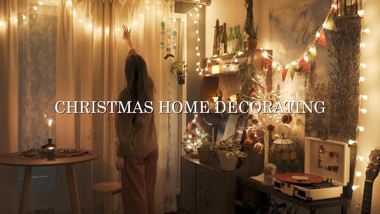 크리스마스 집꾸미기🎄겨울맞이 준비하는 크리스마스 파티 브이로그 Christmas Home Decorating Vlog