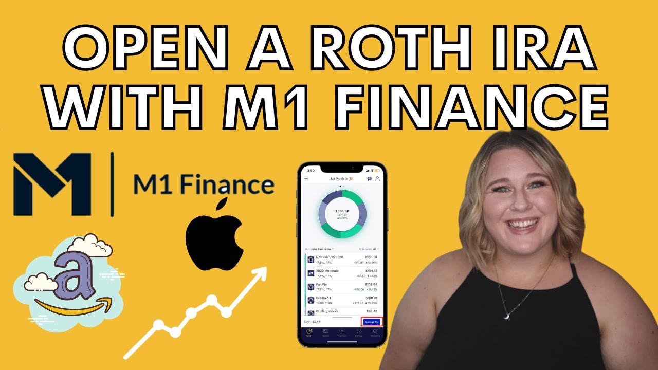 HOW TO OPEN A RETIREMENT ACCOUNT WITH M1 FINANCE 2021 | step-by-step invest in a Roth IRA