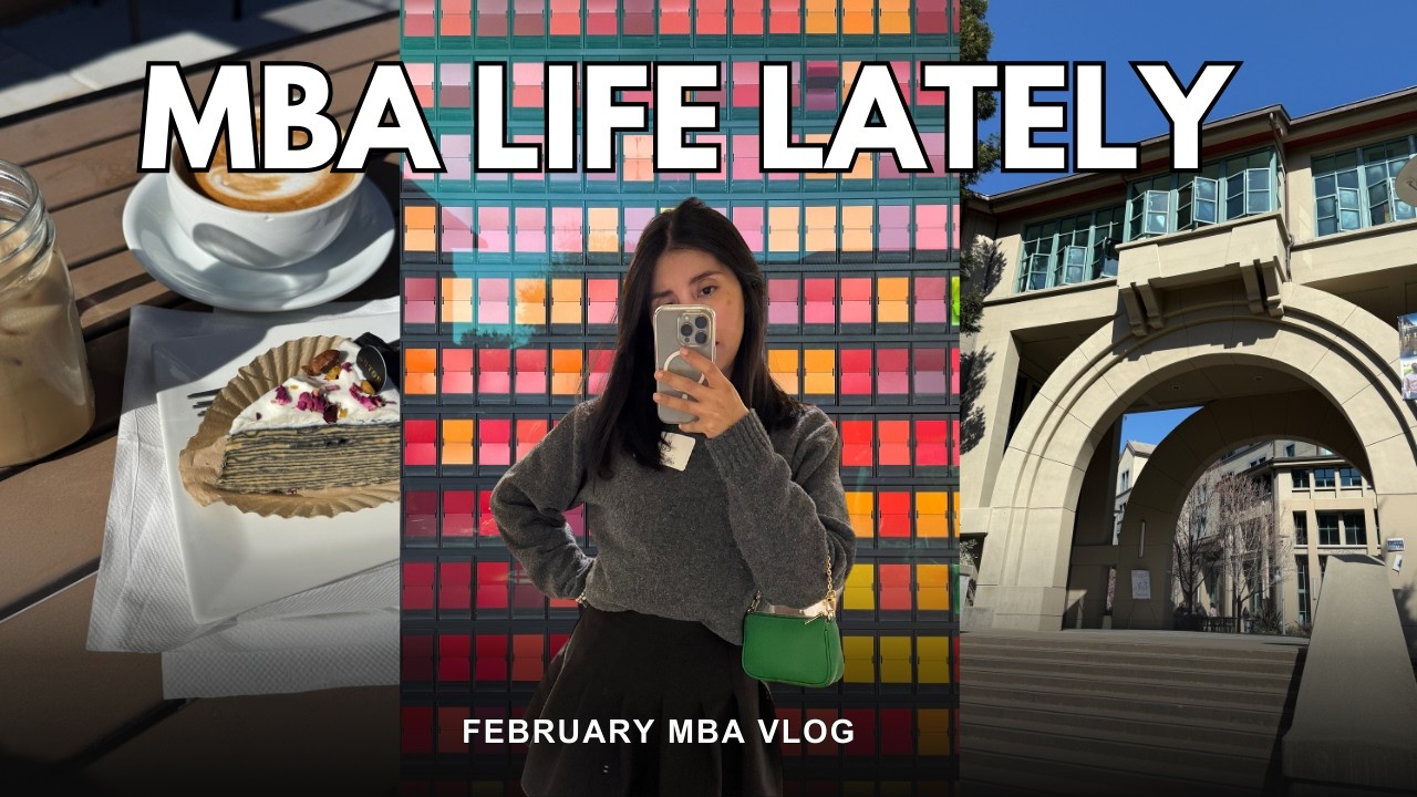 MBA Life Lately: Entrepreneurship, Negotiations, & a Stanford Conference 🎥🌲📚