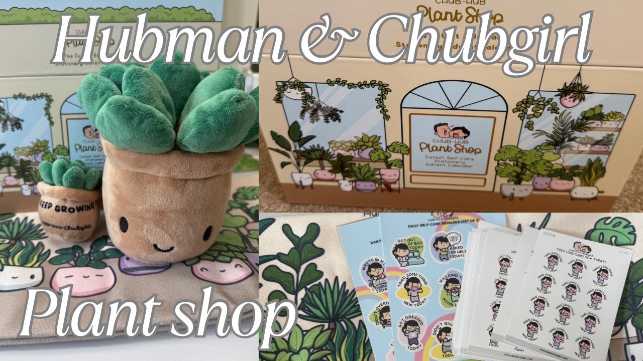 Hubman ans Chub girl || Plant advent calendar