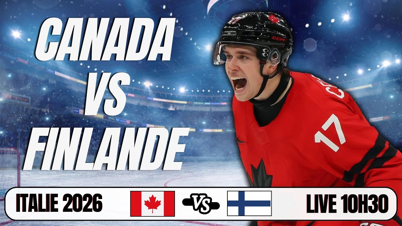 🔴 🇨🇦 CANADA vs 🇫🇮 FINLANDE EN DIRECT | Demi-finale hockey masculin – Milano 2026