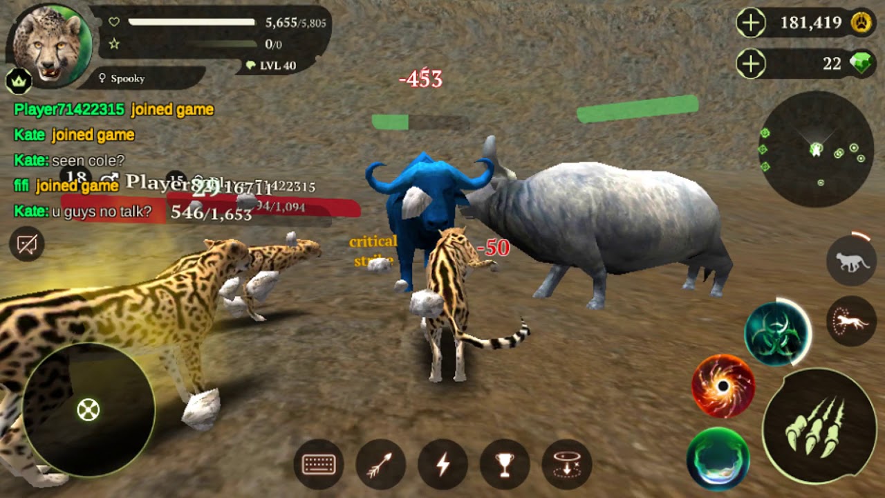 The Cheetah Online Simulator