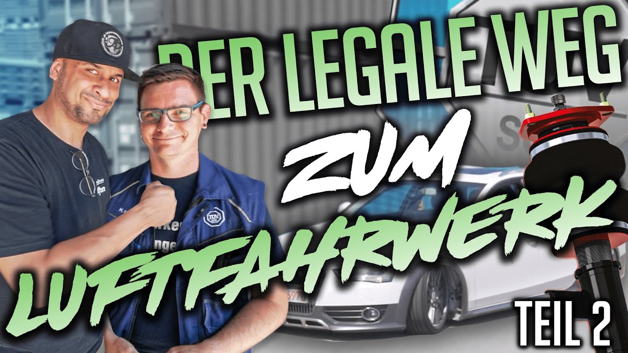 JP Performance -  Der richtige Weg zum legalen Luftfahrwerk | Audi A4 Allroad | Teil 2