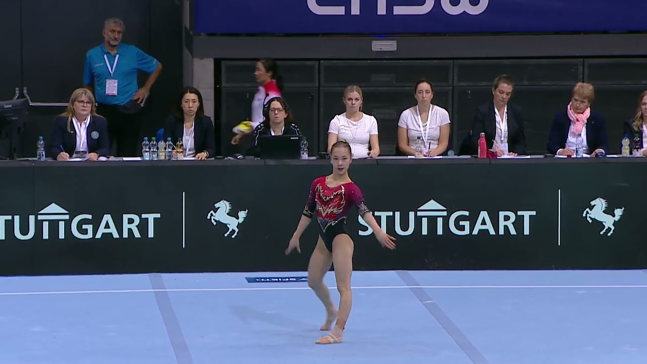 Jin Zhang China Boden - EnBW DTB Pokal 2024 Stuttgart - Team Challenge Frauen