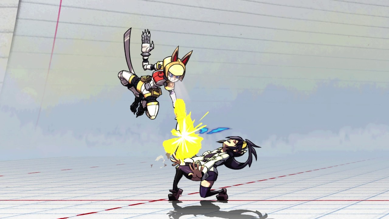 Skullgirls Double Jump Instant Overhead Tutorial / Breakdown
