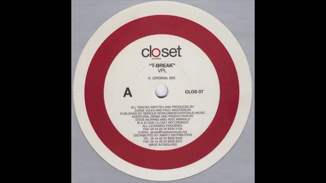 VPL - T-Break (Original Mix)