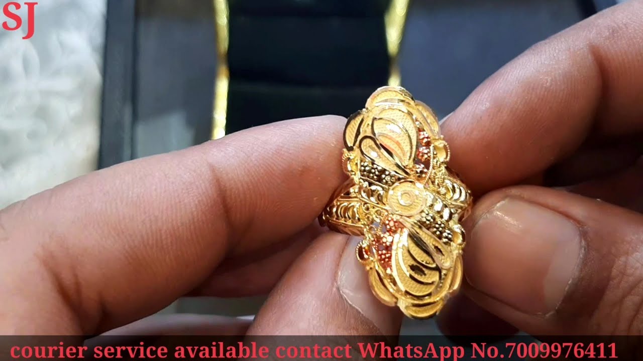 SJ Gold Ring Collection 5grams  for Woman