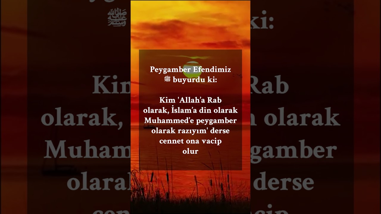 Hz. Muhammed ﷺ’in Sabah ve Akşam Zikirleri