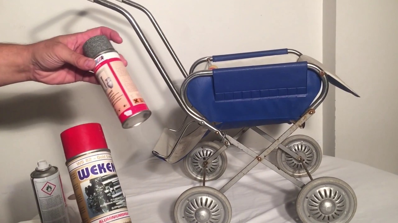 Renovating a Vintage Doll Stroller