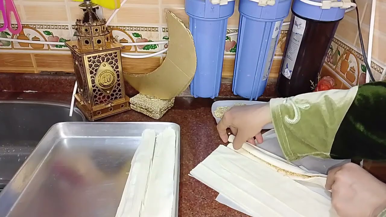 هنعمل صوابع الجلاش فى خمس دقائق من غير توريق تحفه بجد اللهم بارك 👍🥰