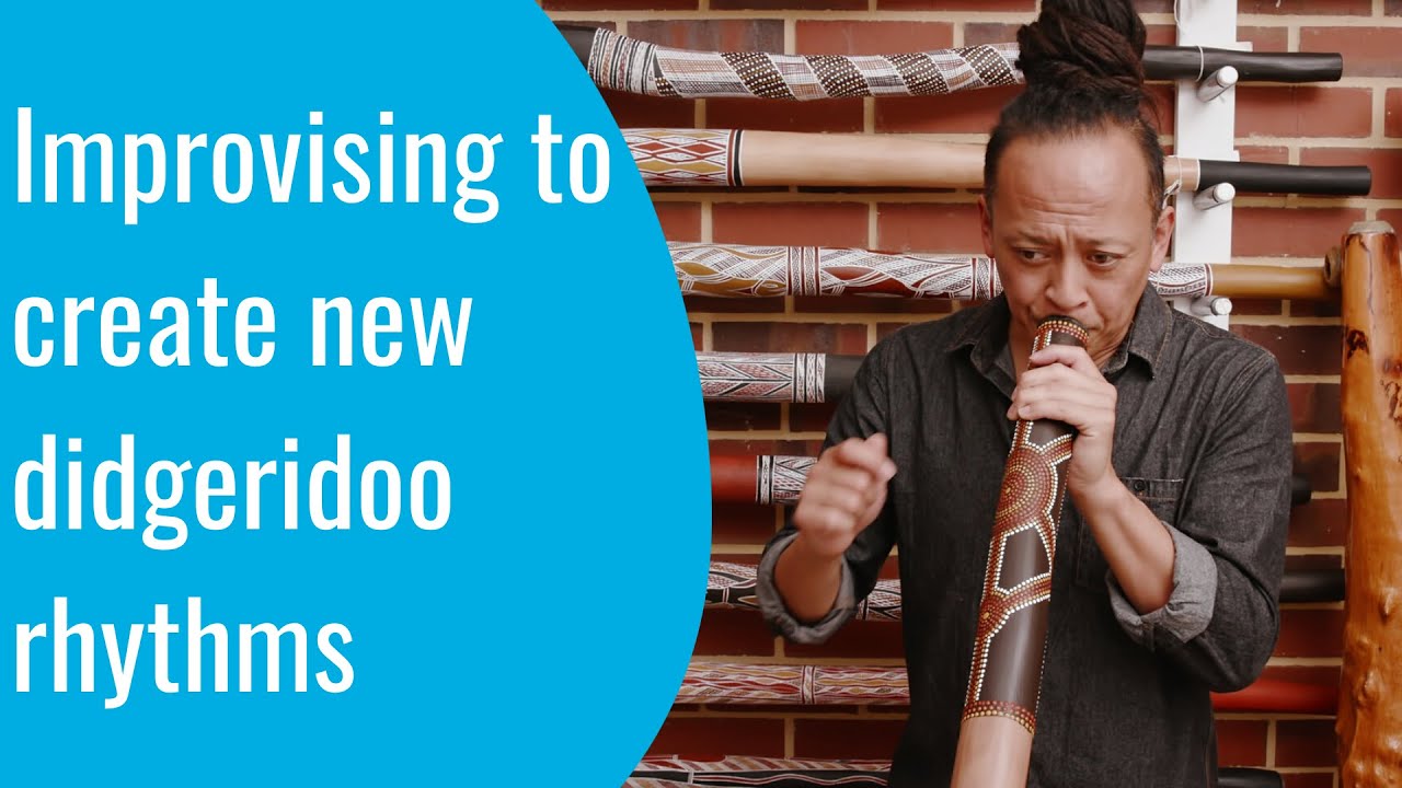 Improvising to create new Didgeridoo Rhythms