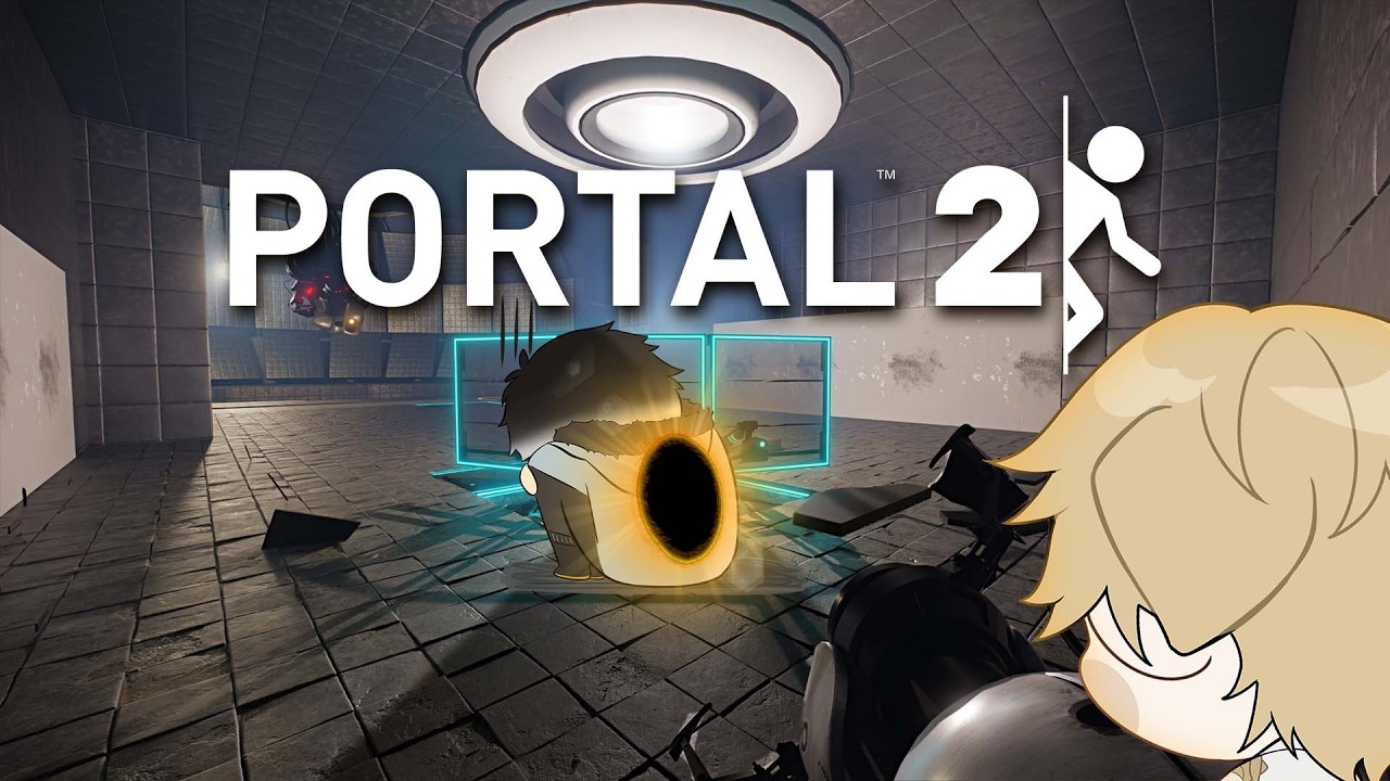 【 🔴Portal 2 】ผมช่วยเจ้าชายหลบหนี😔✨/@TheonLightguardEPR
