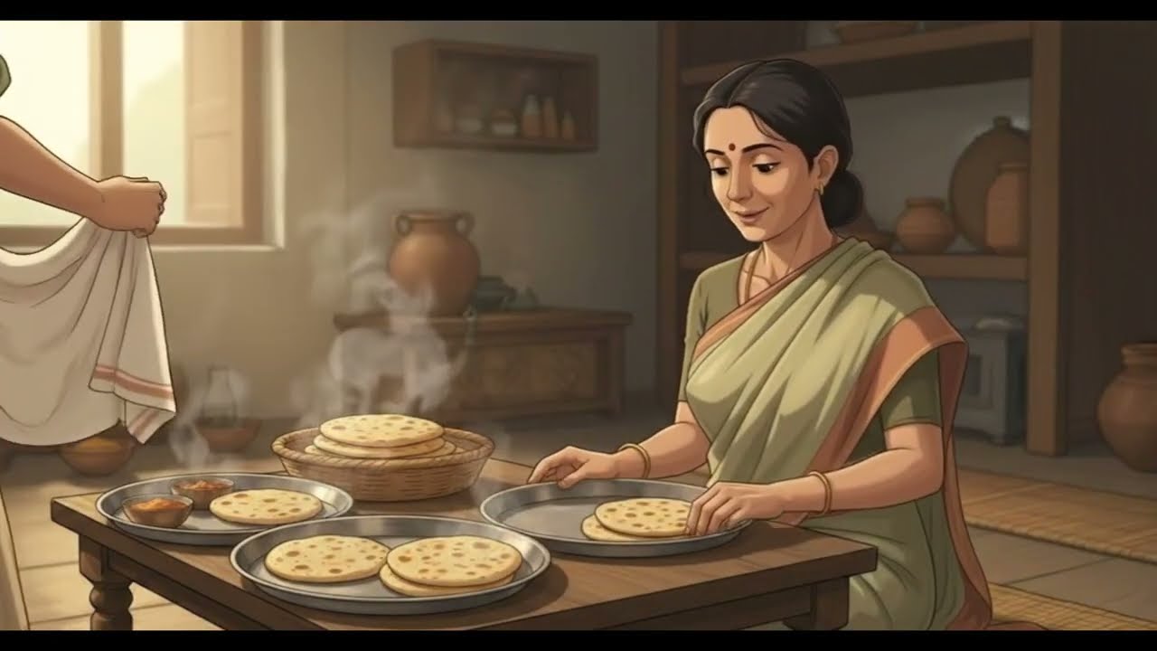 Ghibli-Style Indian Village Afternoon 🌧️✨