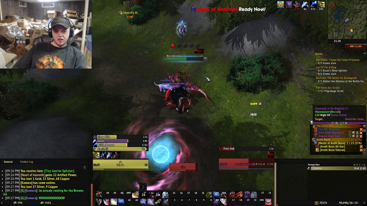 [WoW] Swift Albino Raptor Mount Drop! :D