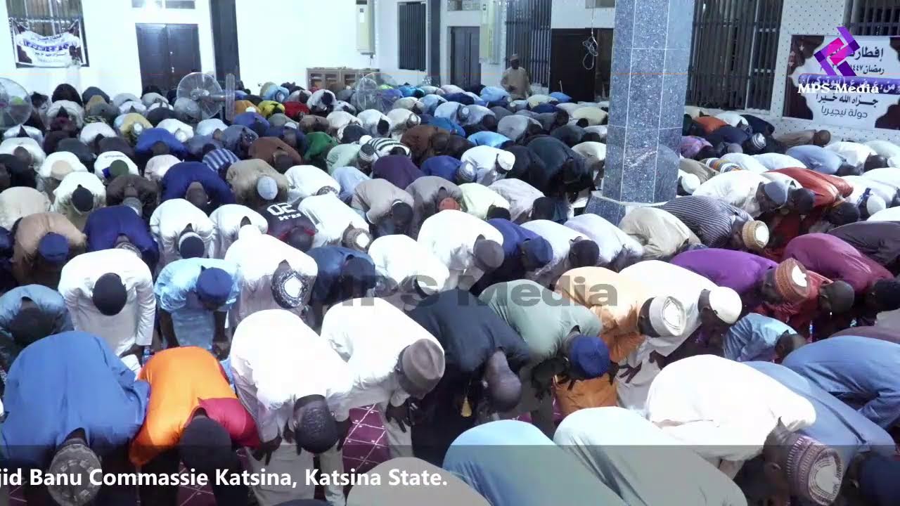 Kai tsaye: Sallar Tarawihi, Ramadan (27) 1447/2026, Daga Masjid Banu Commassie KTN