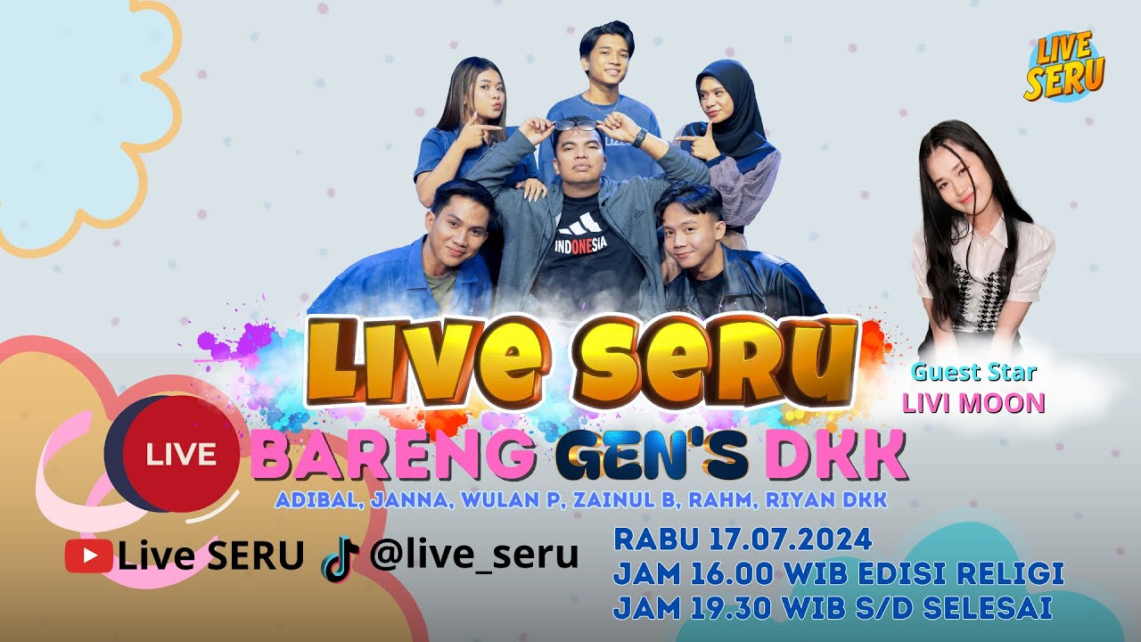 Live Seru Bareng GEN'S | 17 Juli 2024 [sesi 1: Religi]
