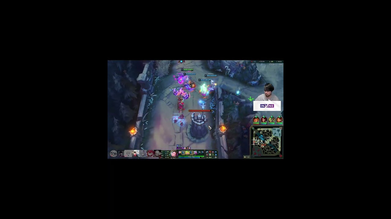 League of Legends パート2 ミッドの激戦、逆転プレイに注目 #LoL #ゲーム