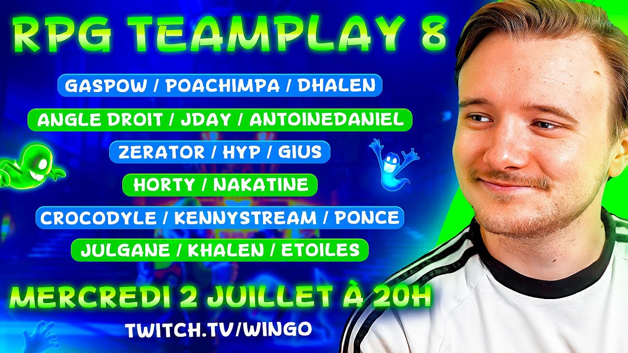 RPG TEAMPLAY 8 [Redif de Live Compet]