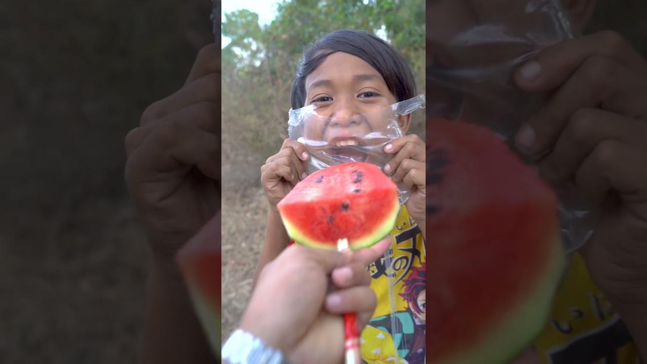 Jedzenie na świeżym powietrzu PROSTE, ALE PRZYDATNE Wow, bracie, SPRYTNY POMYSŁ Udostępnij Arbuz ...